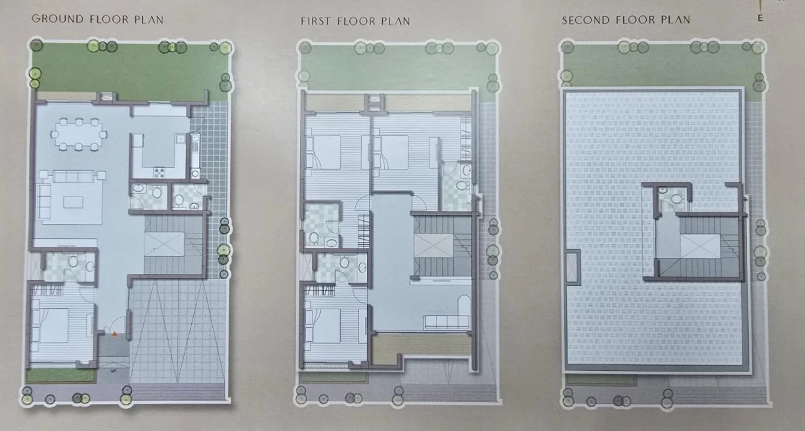 Concorde Eleve 3 BHK Floor Plan layout